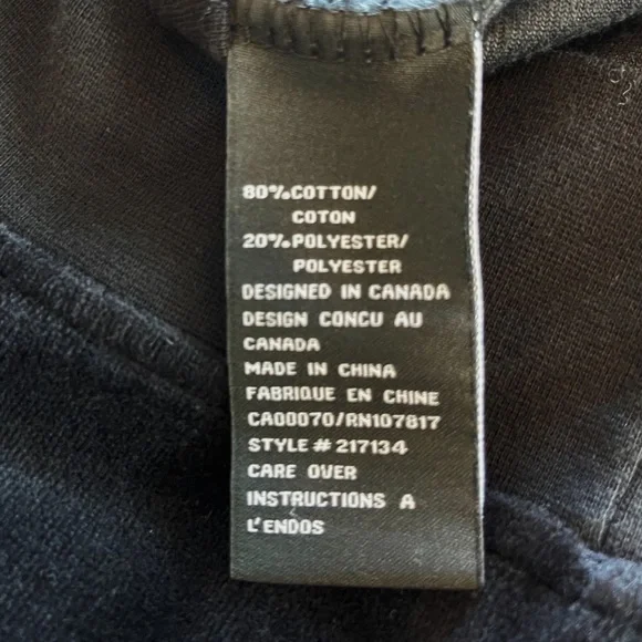 Brunette The Label Velour Black Tunic Dress Hoodie - Picture 9 of 9